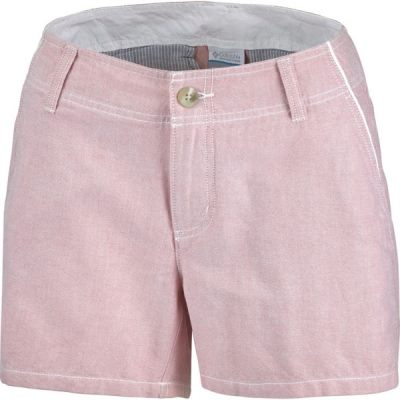 Pantalones Cortos Columbia Outside Summit Mujer - Coral - Chile HAB417980